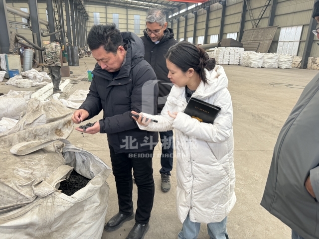 玻利維亞客戶深入考察：紡織品廢料91视频影院展實力